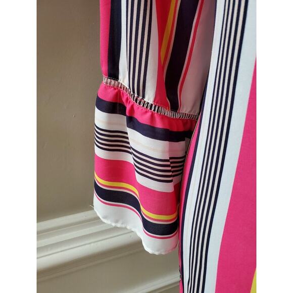 Est. 1946 Women Multicolor Polyester Collared Long Sleeve Button Down Shirt 20W - Picture 5 of 12